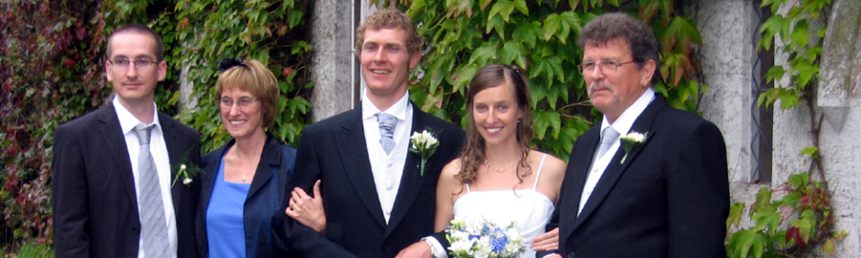 13.09.2008, Irland, Cork, Sarah und Padraig heiraten