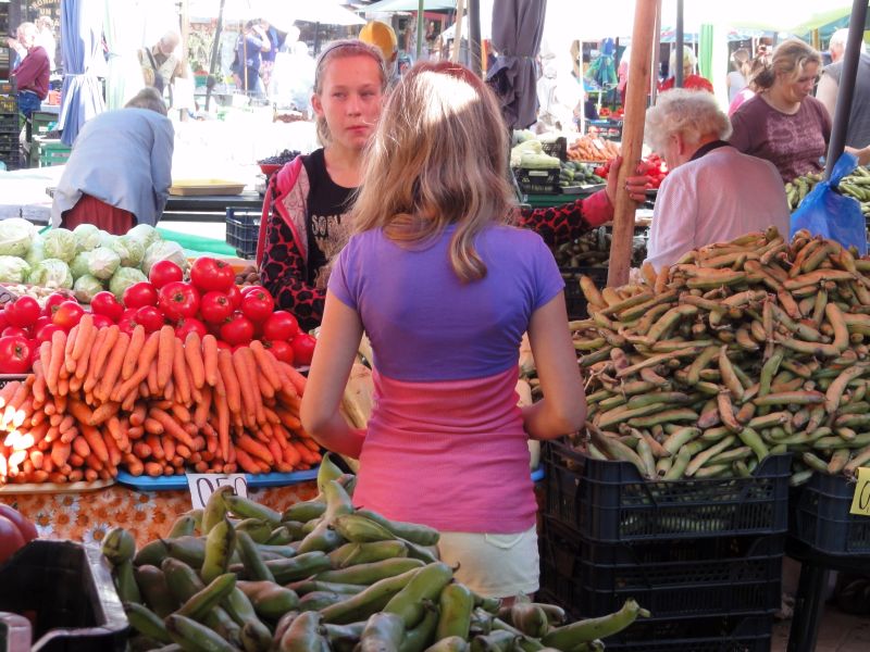 Sonntags-Markt in Liepaja