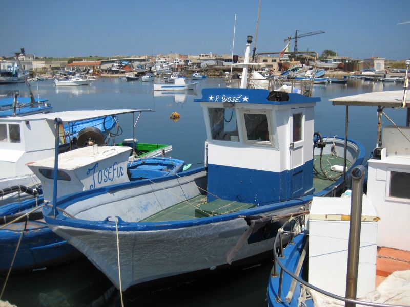 Der Hafen von Portopalo