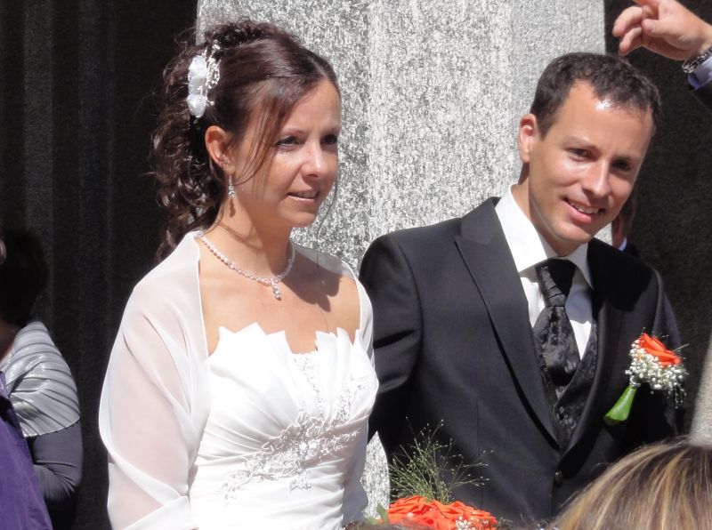 Elvana und Christoph, das glückliche Brautpaar