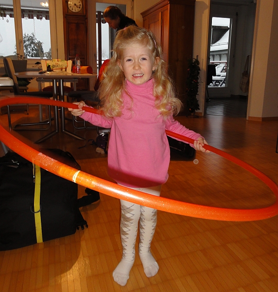 Hula Hoop mit Vivien