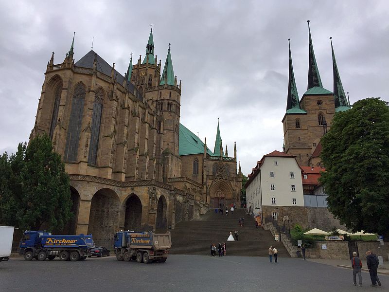 der Dom von Erfurt