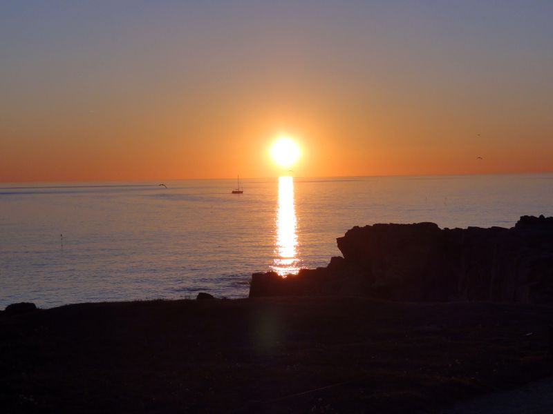 Sonnenuntergang auf der Halbinsel le Croisic