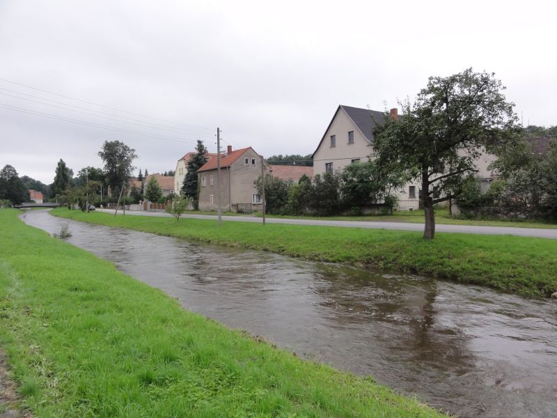 hoher Wasserstand