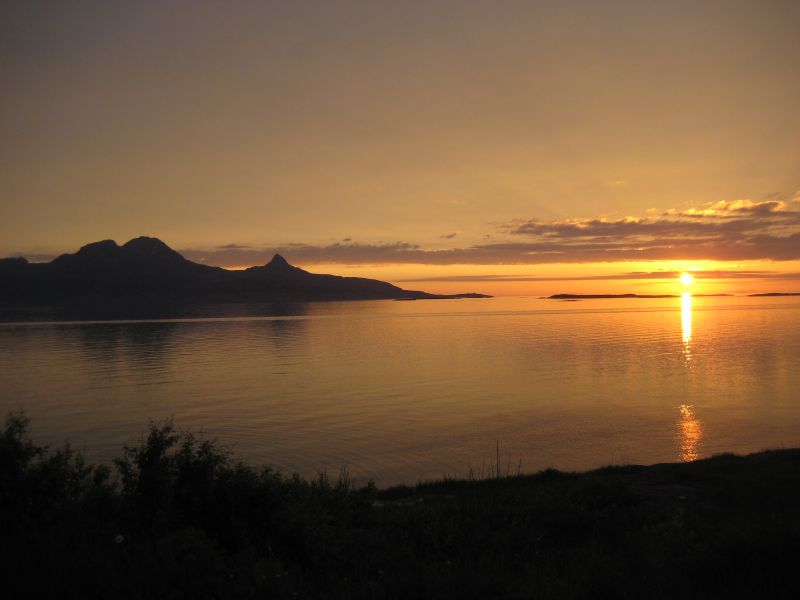 Stand der Sonne um 00:30