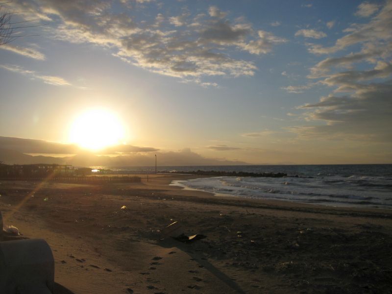 Sonnenaufgang über dem Circeo