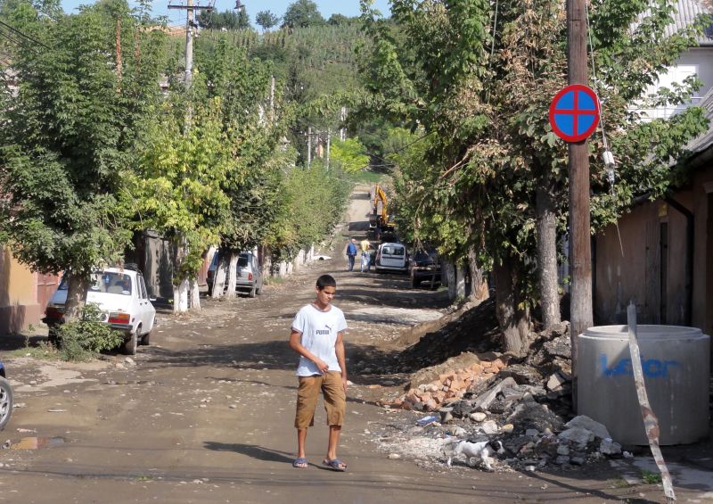 Nebenstrasse in Turda