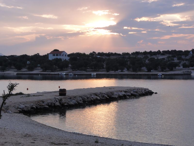 Sonnenaufgang in der Bucht von Drage