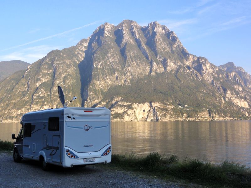 Stellplatz am Lago d'Iseo