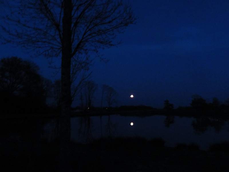 Übernachten am Teich