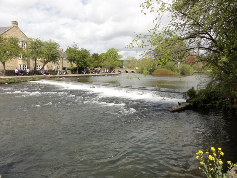 In Bakewell über den River Wye