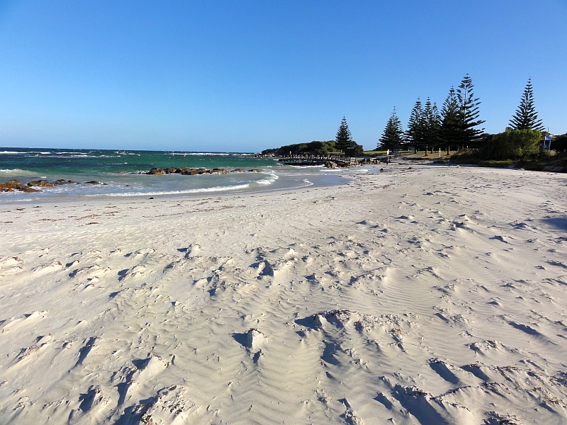 herrlicher Strand in Augusta