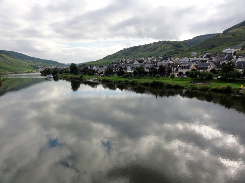Radfahren an der Mosel