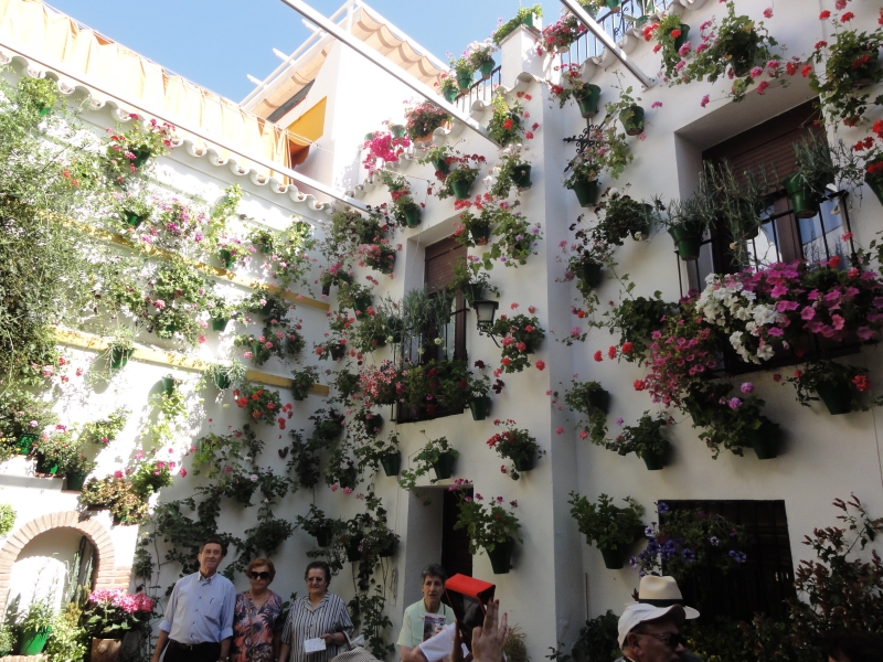 offener Patio in Cordoba