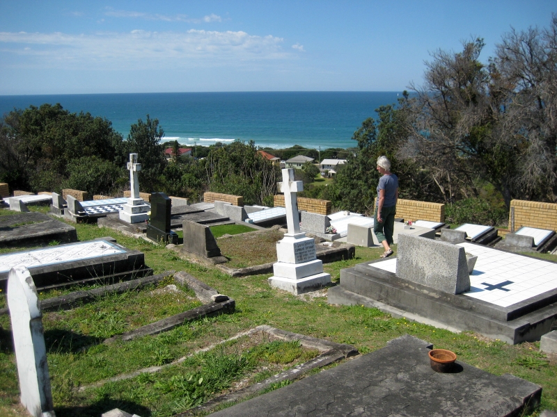 letzte Ruhestätte in Byron Bay