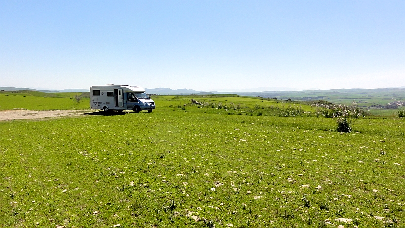 Mittagessen auf dem Hochplateau