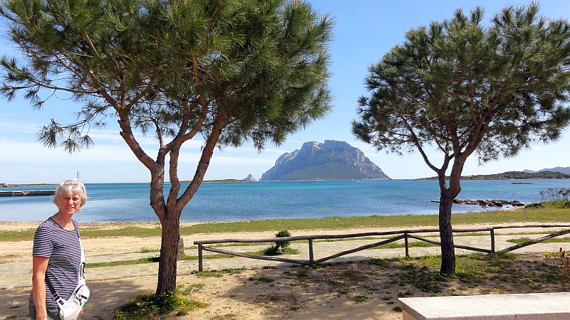 Blick auf Isola Tavolara