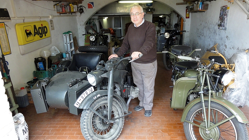 Oldtimer in San Quirico d'Orcia