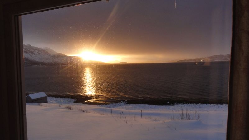 Die Sonne weckt uns