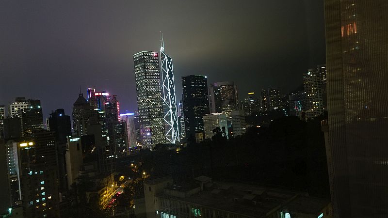 Hongkong by night