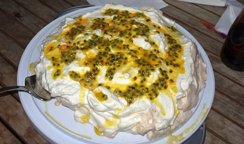 Passionsfrucht Pavlova