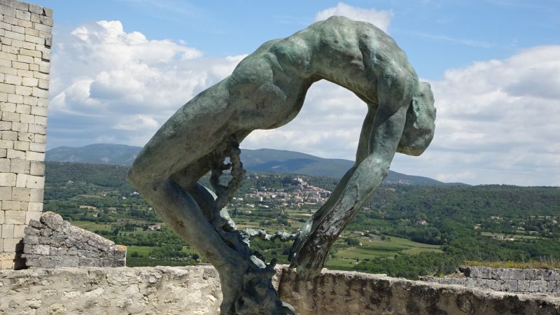 Bonnieux vom Schloss aus