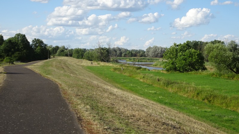 Radtour an der Oder