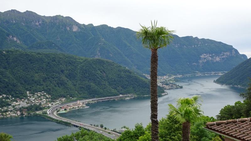 Tessin, oberhalb Melide