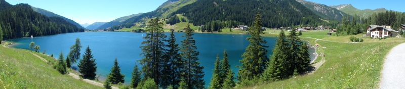 Der See in Davos